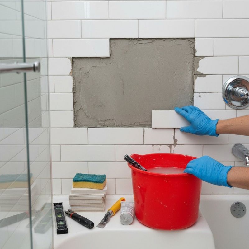 Shower Tile Repair in Alpharetta, GA
